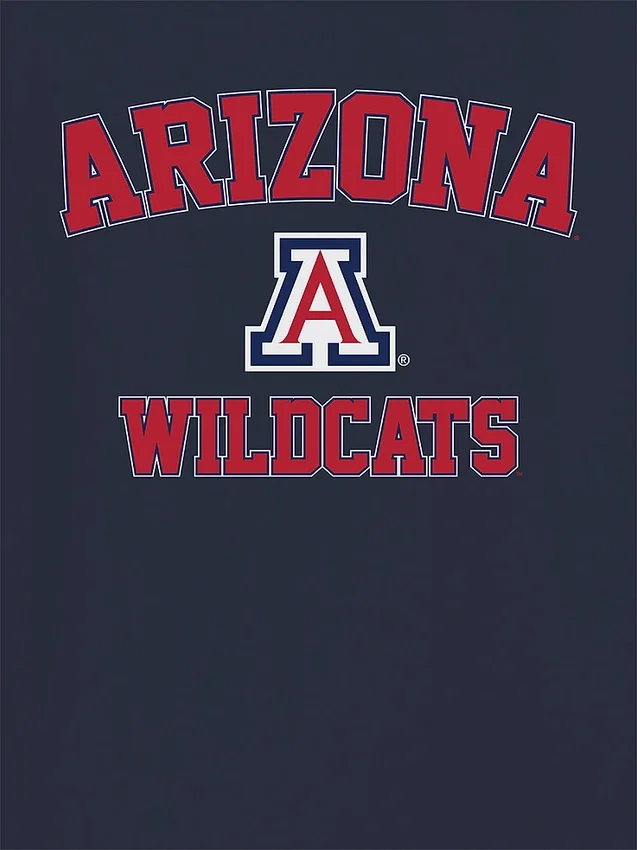 T-shirt med tryck ”University of Arizona Campus Classic”