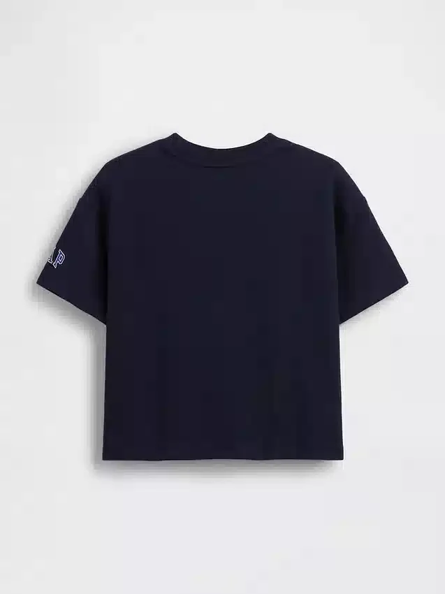 T-shirt med överdimensionerat tryck för småbarn – Super Mario