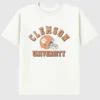 T-shirt med vintage-motiv från Clemson Universitys fotbollslag