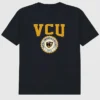 T-shirt med Virginia Commonwealth Universitys universitetsvapen