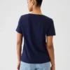 T-shirts i ekologisk bomull med V-ringning