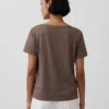 T-shirts i ekologisk bomull med V-ringning