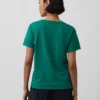 T-shirts i ekologisk bomull med V-ringning