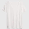 T-shirts i ekologisk bomull med V-ringning