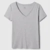 T-shirts i ekologisk bomull med V-ringning