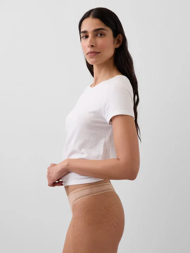 Tanga i ekologisk stretchbomull