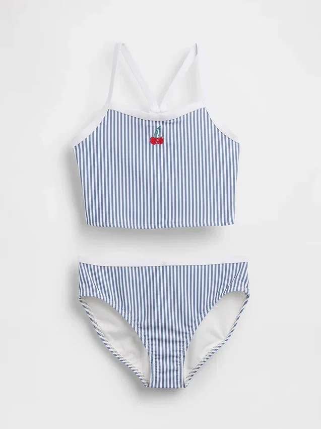 Tankini för barn, tvådelad