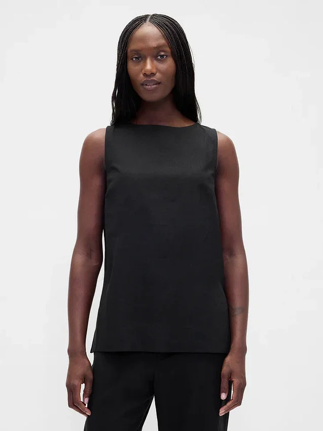 Tanktop i linneblandning