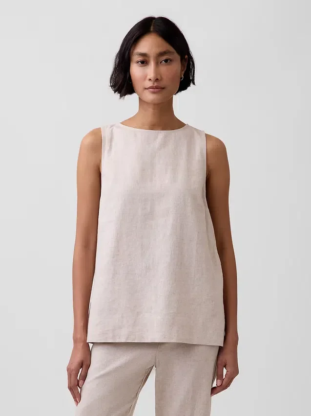 Tanktop i linneblandning
