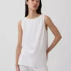 Tanktop i linneblandning