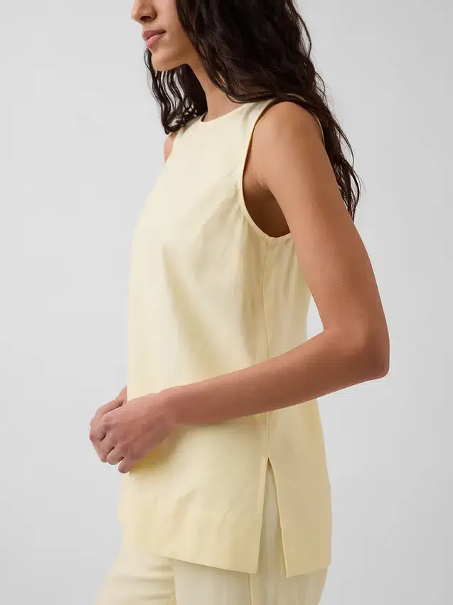Tanktop i linneblandning