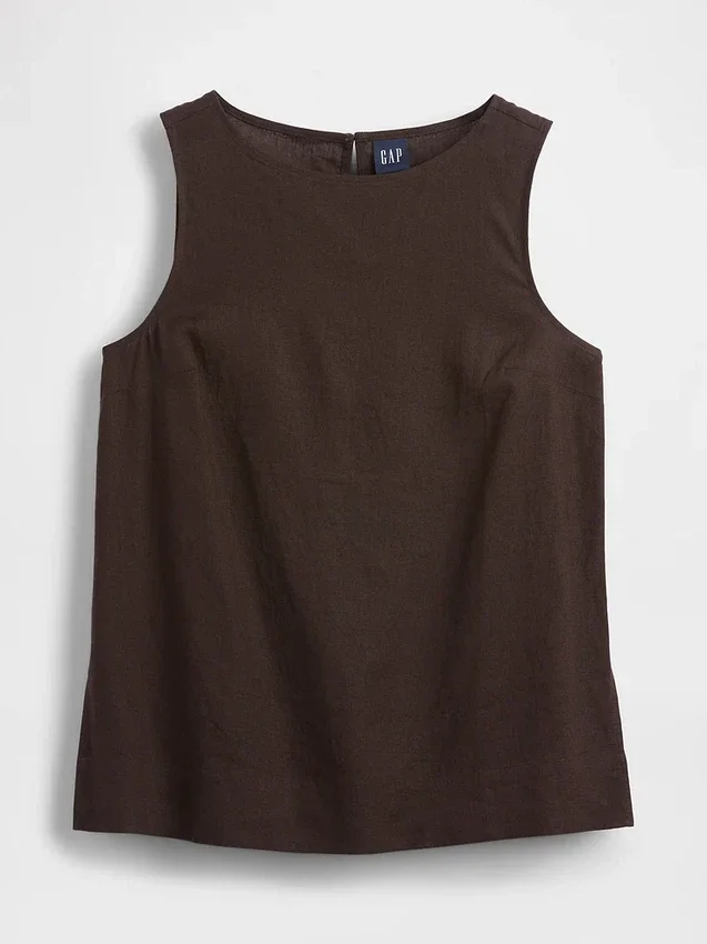 Tanktop i linneblandning