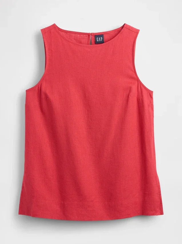 Tanktop i linneblandning