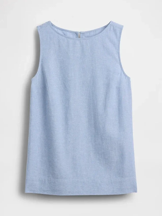 Tanktop i linneblandning