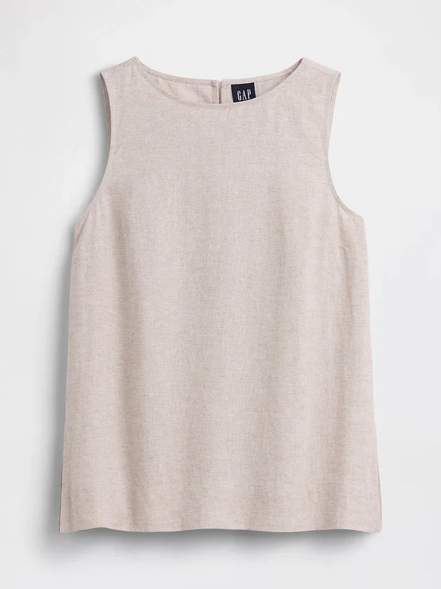 Tanktop i linneblandning