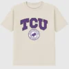 Tcu Texas Christian University Collegiate Seal mörk grafisk T-shirt