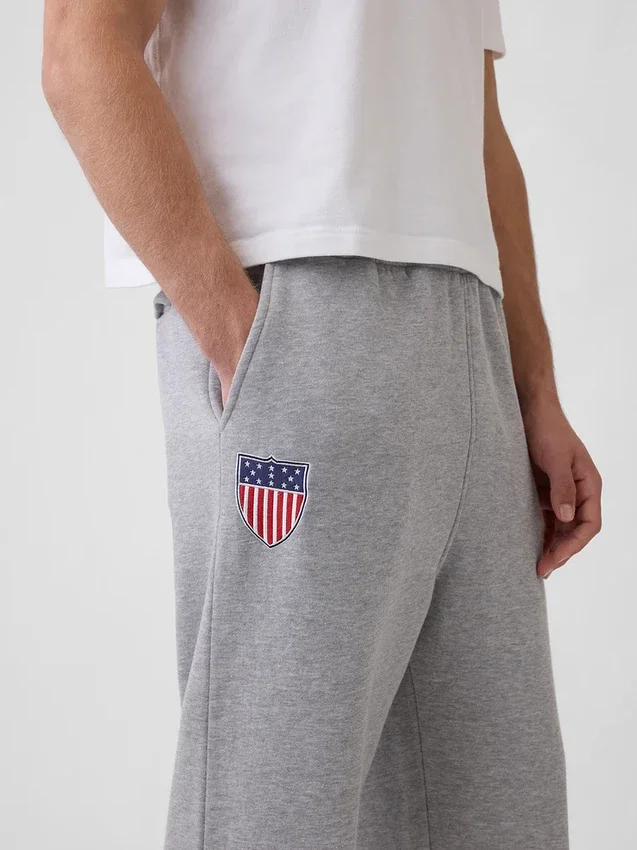 Team USA-joggingbyxor i kraftig fleece för vuxna