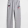 Team USA-joggingbyxor i kraftig fleece för vuxna