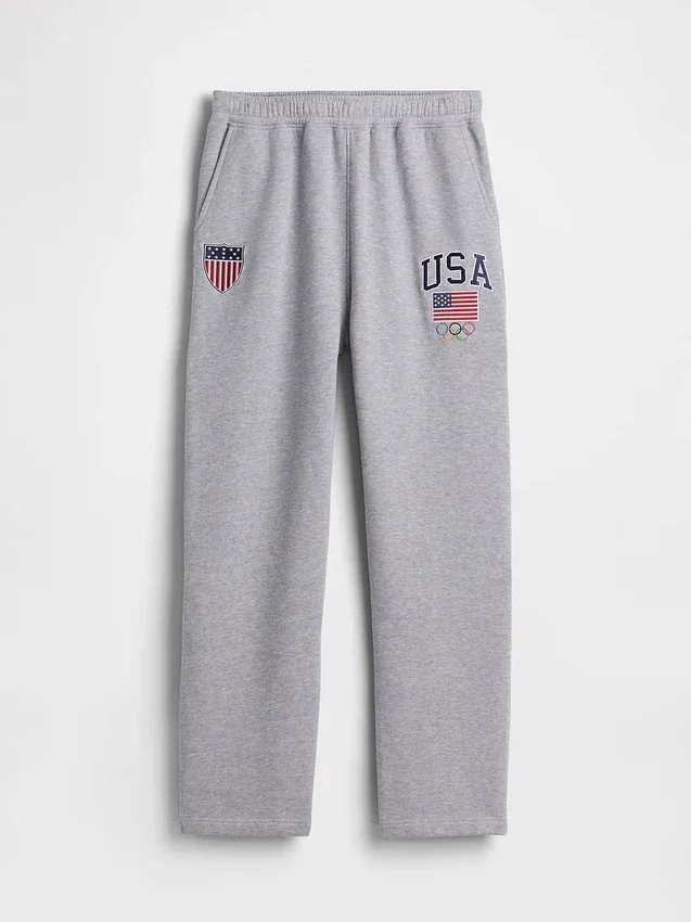 Team USA-joggingbyxor i kraftig fleece för vuxna
