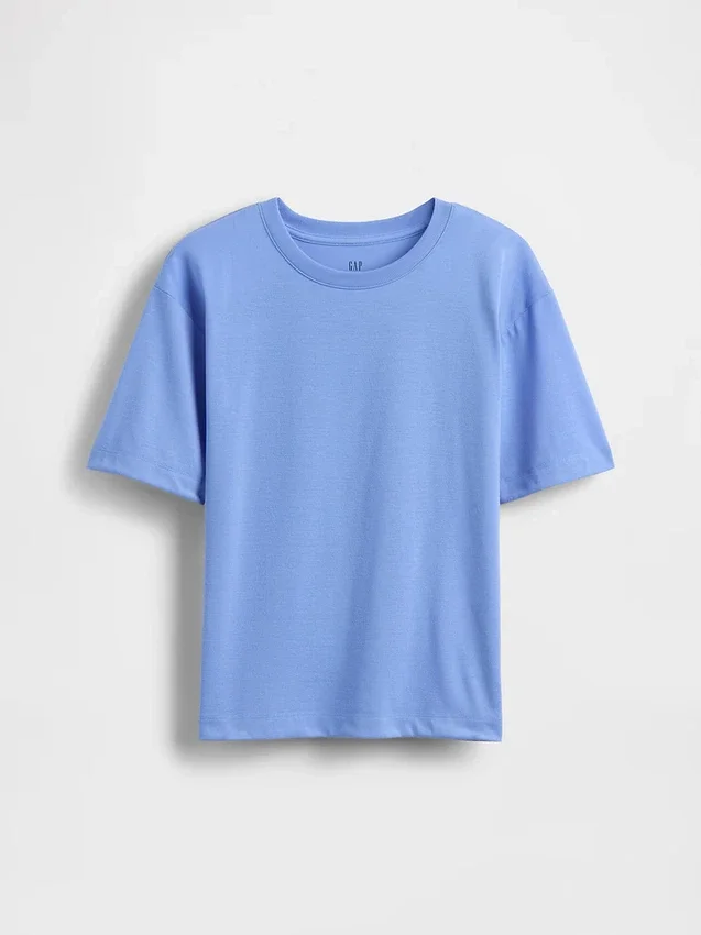 Återvunnen oversized pyjamas-T-shirt för barn