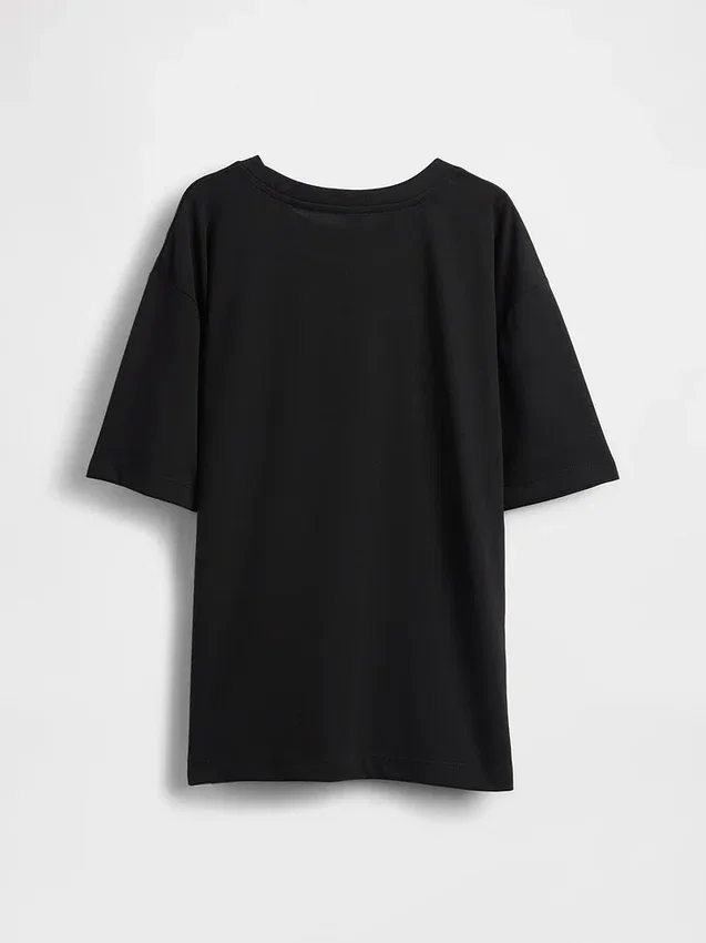 Återvunnen oversized pyjamas-T-shirt för barn