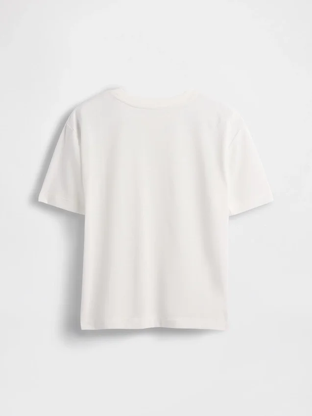 Återvunnen oversized pyjamas-T-shirt för barn
