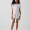 Återvunnen pyjamas-T-shirt med pointellemönster för barn