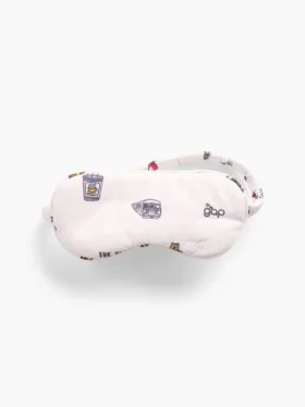 Återvunnen sömnmask för barn med Gap Logo