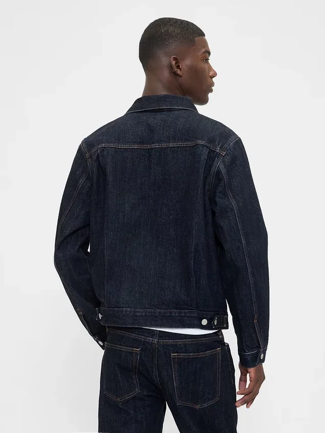 Tjock denimjacka