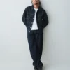 Tjock denimjacka