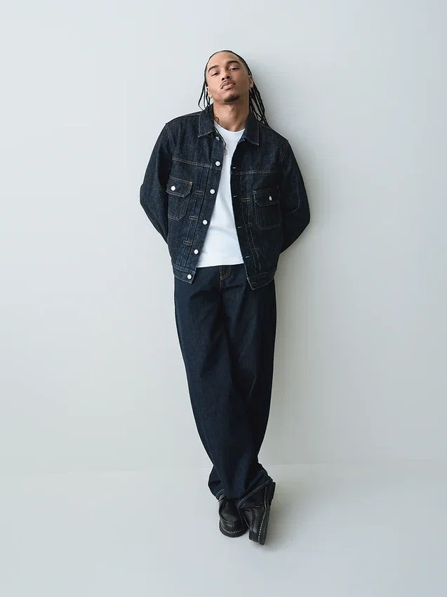 Tjock denimjacka