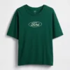 Tjock Ford-T-shirt med tryck