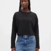 Tjock, kort T-shirt