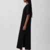 Tjock, oversized maxiklänning i T-shirt-stil
