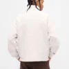 Tjock, oversized tröja med logo och kvartslås