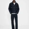 Tjocka, avslappnade raka Jeans