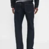 Tjocka, avslappnade raka Jeans