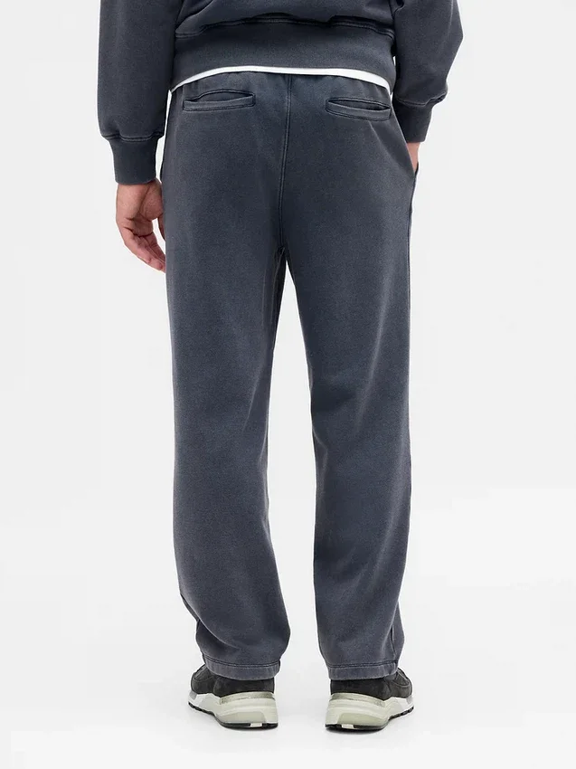 Tjocka, avslappnade sweatpants med logo för vuxna
