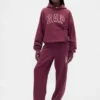 Tjocka, avslappnade sweatpants med logo för vuxna