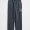 Tjocka, avslappnade sweatpants med logo för vuxna