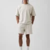 Tjocka sweatshorts i fransk frotté för vuxna