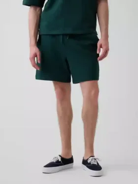 Tjocka sweatshorts i fransk frotté för vuxna
