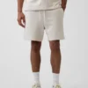 Tjocka sweatshorts i fransk frotté för vuxna