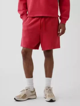 Tjocka sweatshorts i fransk frotté för vuxna