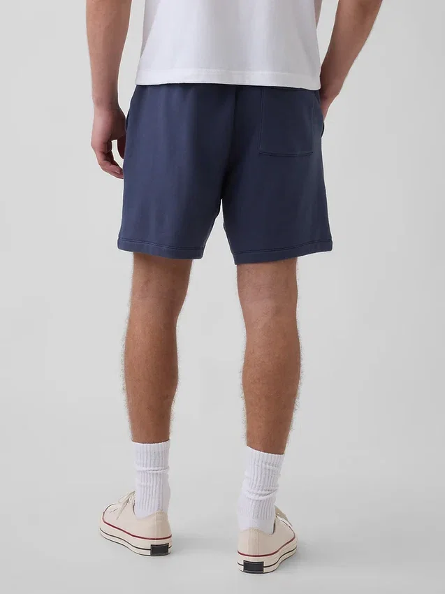 Tjocka sweatshorts i fransk frotté för vuxna