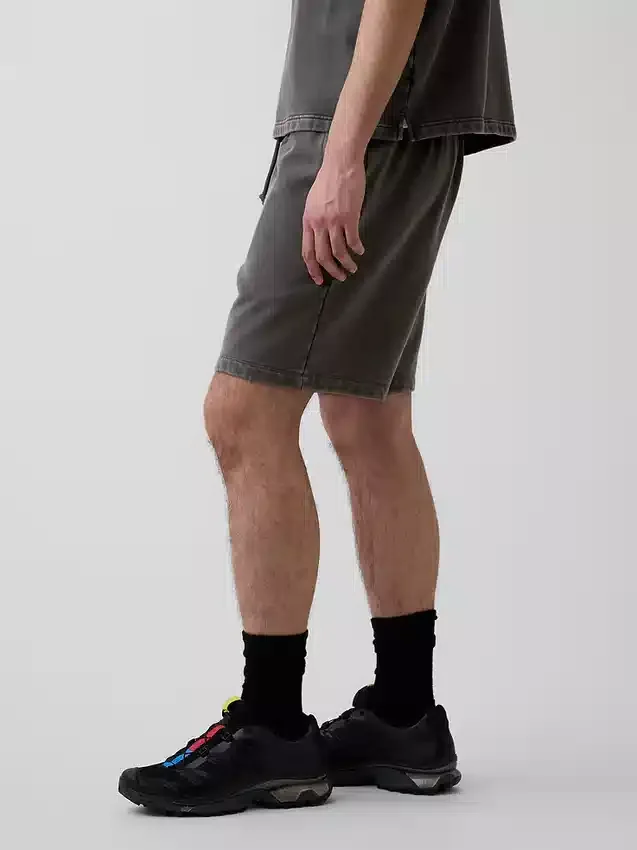 Tjocka sweatshorts i fransk frotté för vuxna