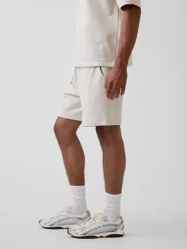 Tjocka sweatshorts i fransk frotté för vuxna