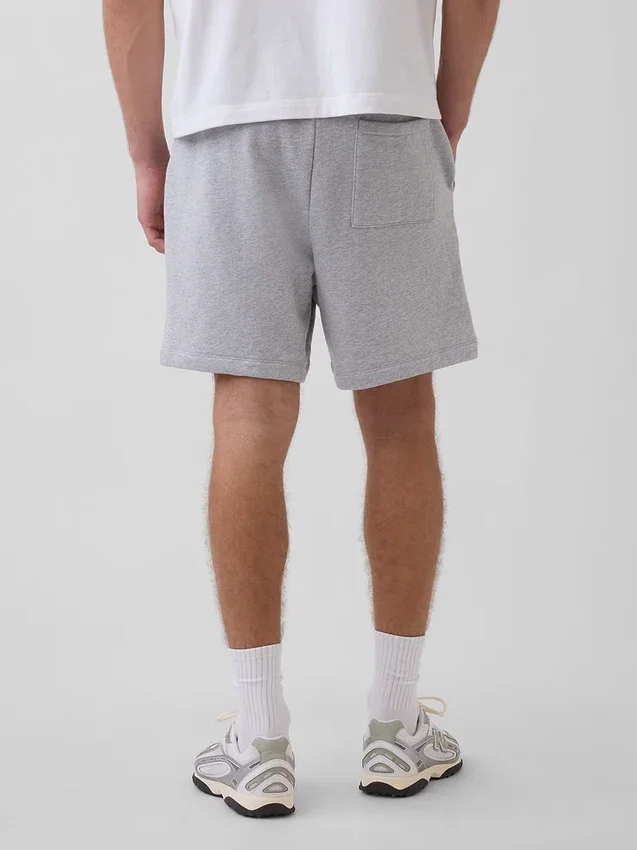 Tjocka sweatshorts i fransk frotté för vuxna