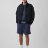 Tjocka sweatshorts i fransk frotté för vuxna
