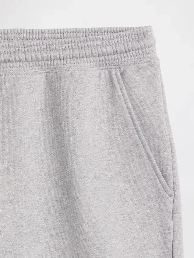 Tjocka sweatshorts i fransk frotté för vuxna